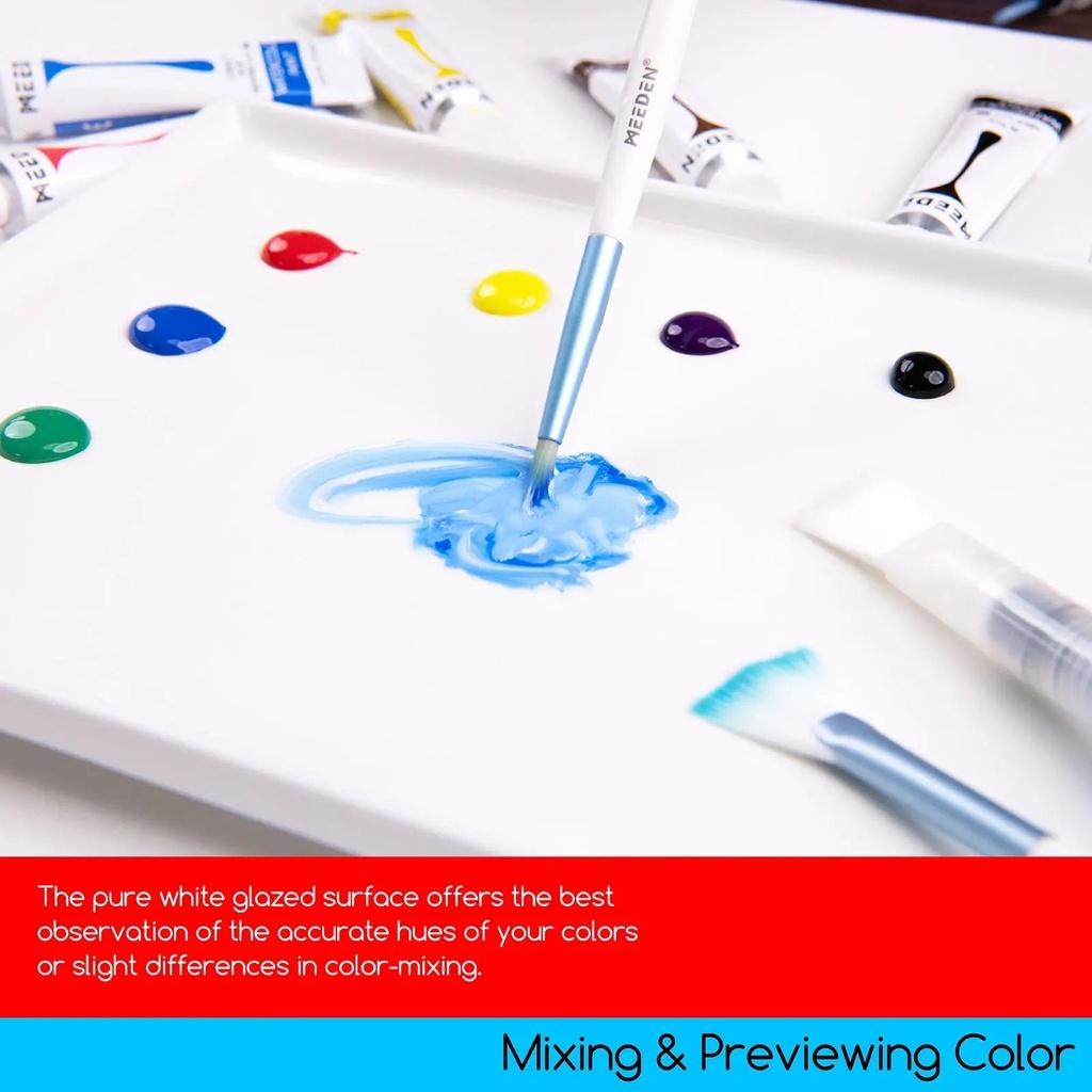 MEEDEN, Pallet, Large Ceramic