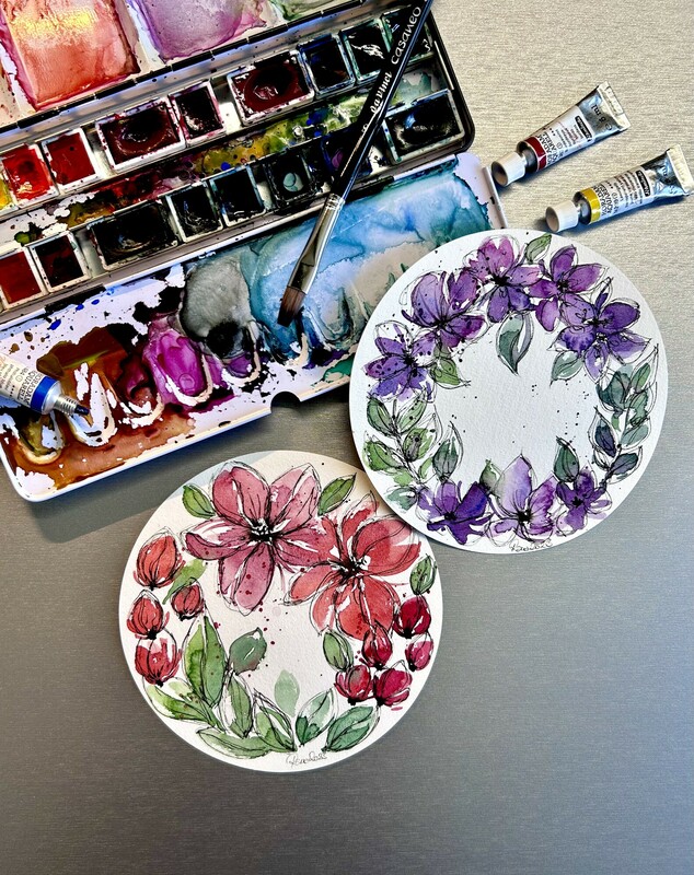 Hahnemühle, Round Watercolour Paper, 100% Cotton, 300gsm