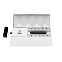 Schmincke, Horadam metals box with water container, 24 x 1/2 Pan