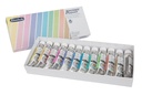 Schmincke, Akademie Aqua boxes, "Icy colours" Cardboard set 12 x 15 ml