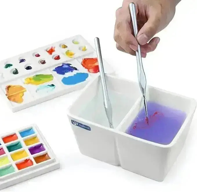 MEEDEN, Ceramic Paint Brush wash bowl