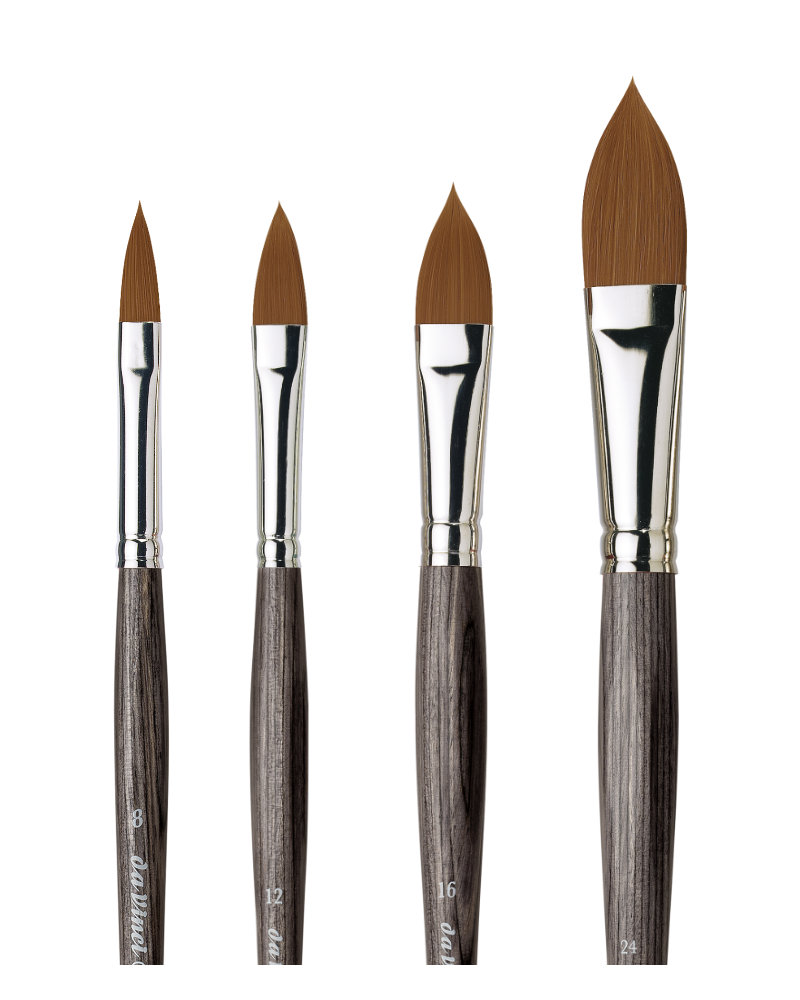 Da Vinci, COLINEO, 822 oval-pointed, Kolinsky Sable Synthetic Fibre