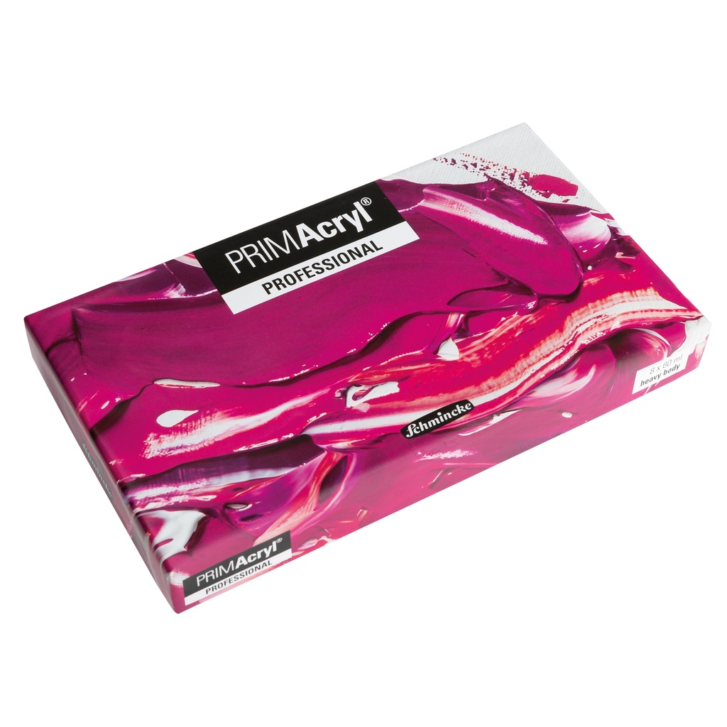 Schmincke, PRIMAcryl Box, Cardboard Set, 8 x 35 ml