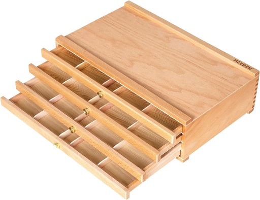 MEEDEN, Storage Box, 4-Drawer Wood
