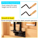 MEEDEN, Easel, Deluxe Studio Heavy Duty Artist Easel