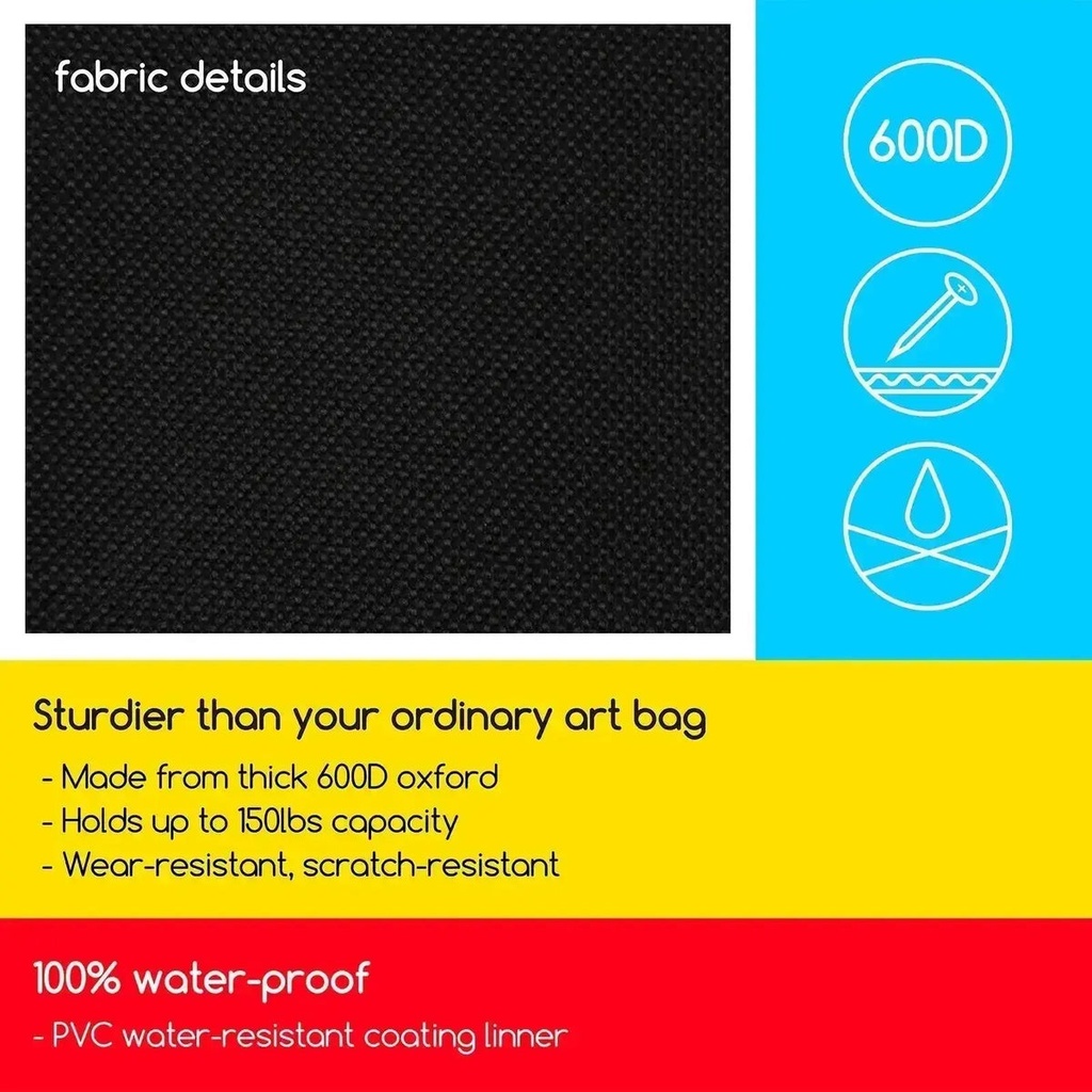 Meeden, Art Portfolio Case, Oxford Cloth