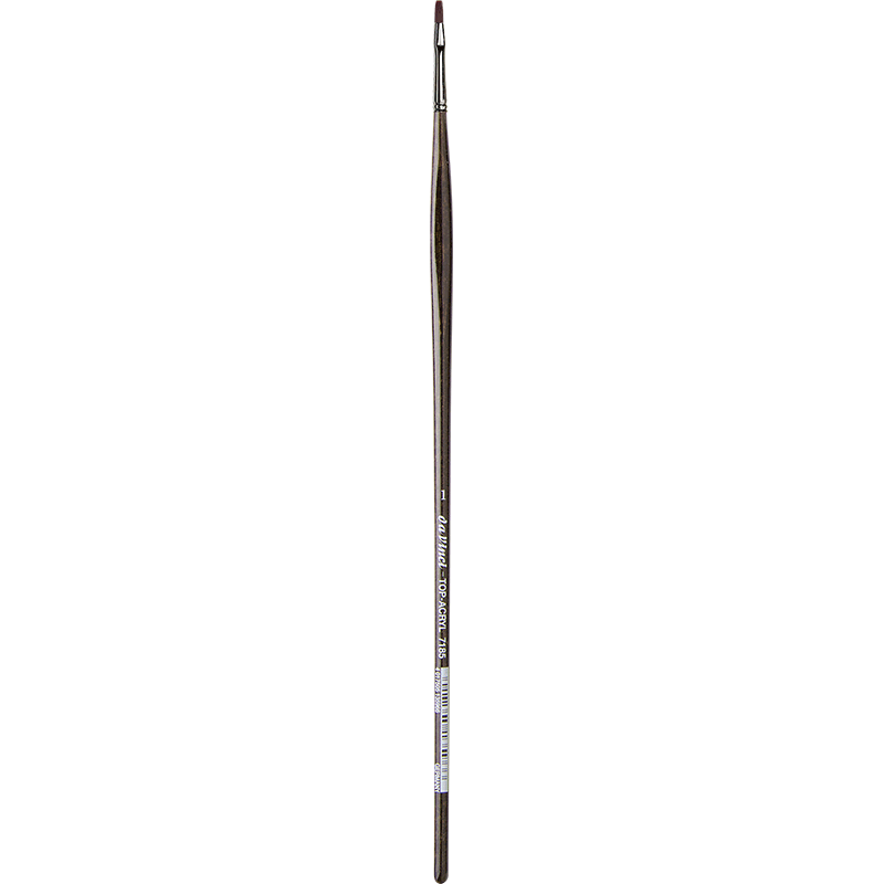 [DV_7185_01] Da Vinci, Series 7185, TOP-ACRYL brush, flat (1)