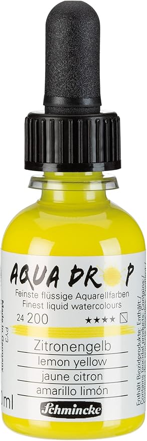 [SM-24200034] Schmincke, Aqua Drop 30ml (200 lemon yellow)