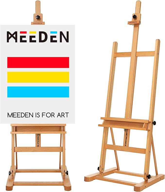 [ME-AFE-6040-YM] MEEDEN, Easel, Studio H-Frame