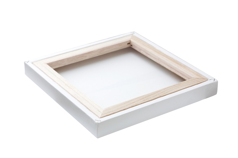 Stretched Canvas, 250gms, Primed, Frame Profile 25x37mm