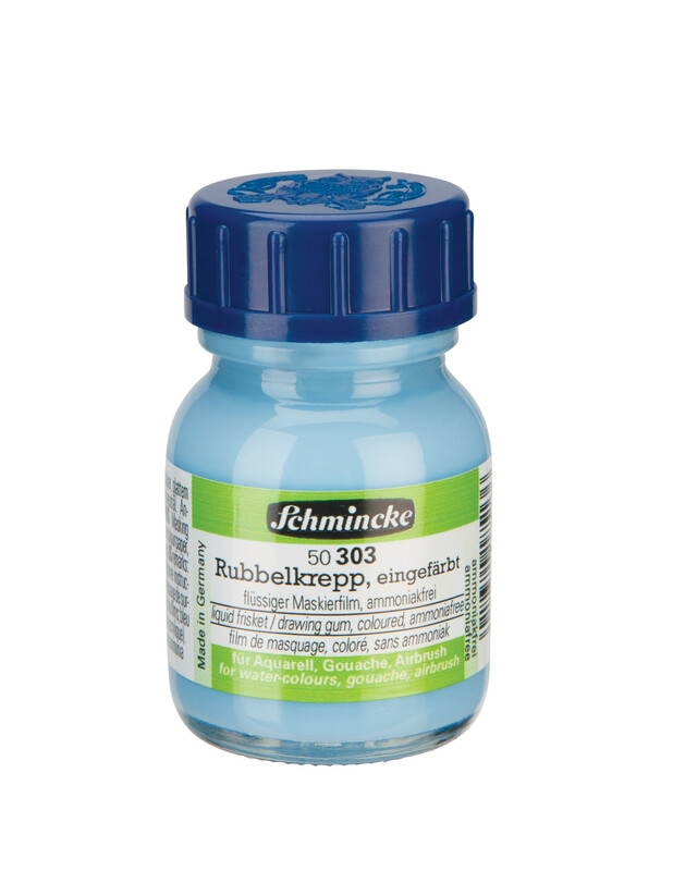 [SM-50303032] Schmincke, Aqua Mediums, Liquid frisket/drawing gum, coloured, 20ml