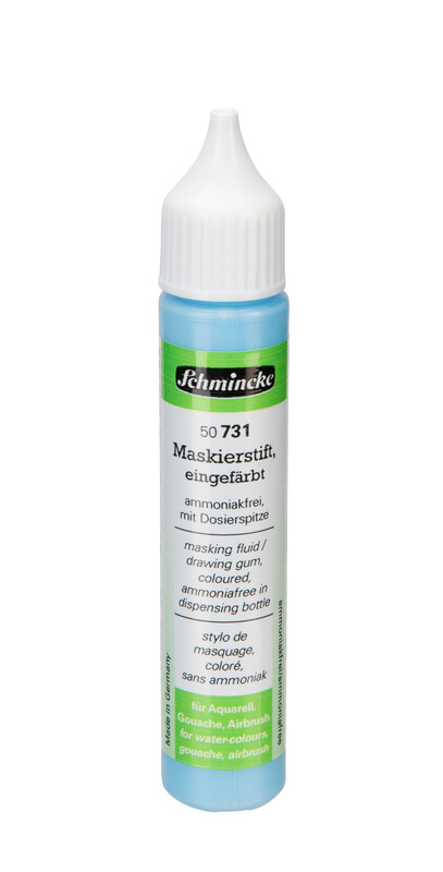 [SM-50731005] Schmincke, Aqua Mediums, Masking liquid/drawing gum, coloured, 25ml