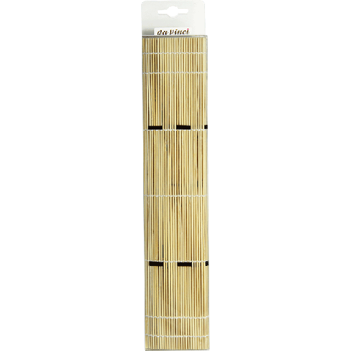 Da Vinci, Bamboo mat with rubber bands