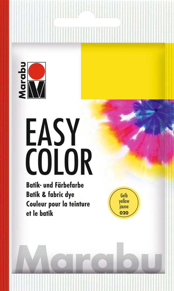 [MA-173522020] Marabu, Textile, Easy Color 25g dyes (020 yellow)