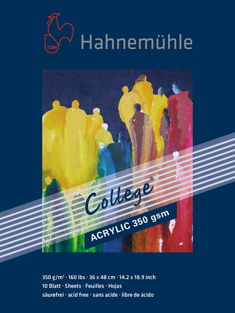 [HM-10650030] Hahnemühle, College Acrylic, 350 gsm (24x32)