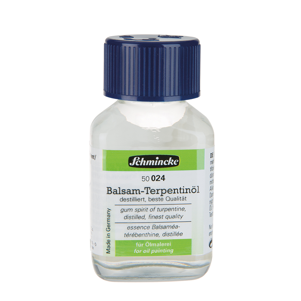 Schmincke, Oil Medium, Gum spirit of turpentine, distilled 60ml