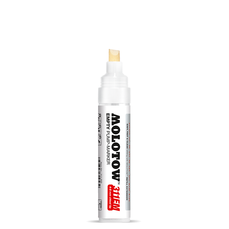 [MO_311000] MOLOTOW, Empty marker, 311EM, 4-8mm tip