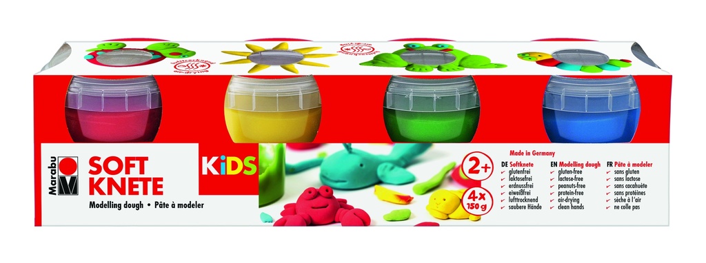 [MA-0312000000001] MARABU, KiDS Modelling Dough 4 X 150 G