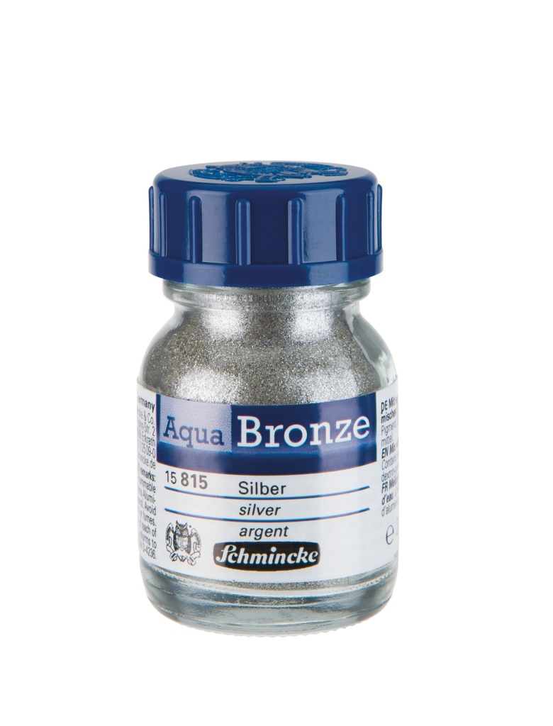[SM-15815032] Schmincke, Aqua Bronze Powder_20ml (815 silver)