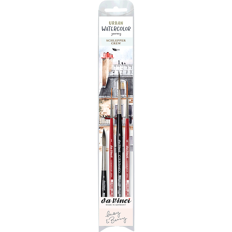 [DV_5602] Da Vinci, SET, Urban Watercolor Journey