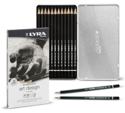[ly-34430] LYRA, Rembrandt, art design, Graphite pencils, 12set