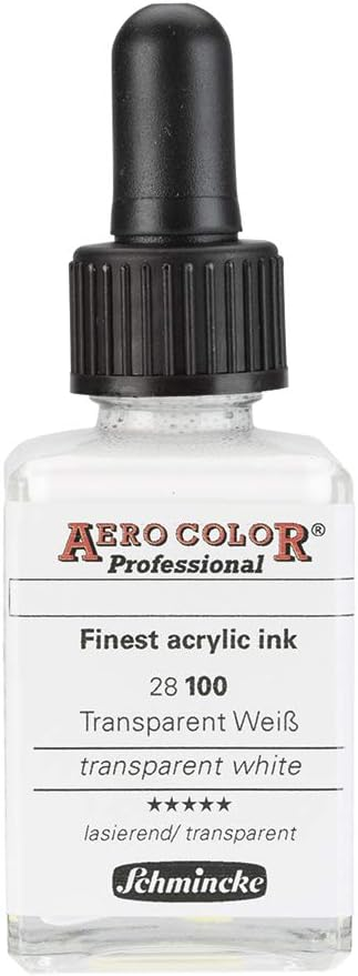 [SM_28100023] Schmincke, AERO Color,  Standard colours (100 transparent white, 28ml)