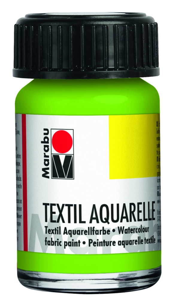 [MA_17090039020] MARABU, Textil Aquarelle 15ml (020 Lemon)
