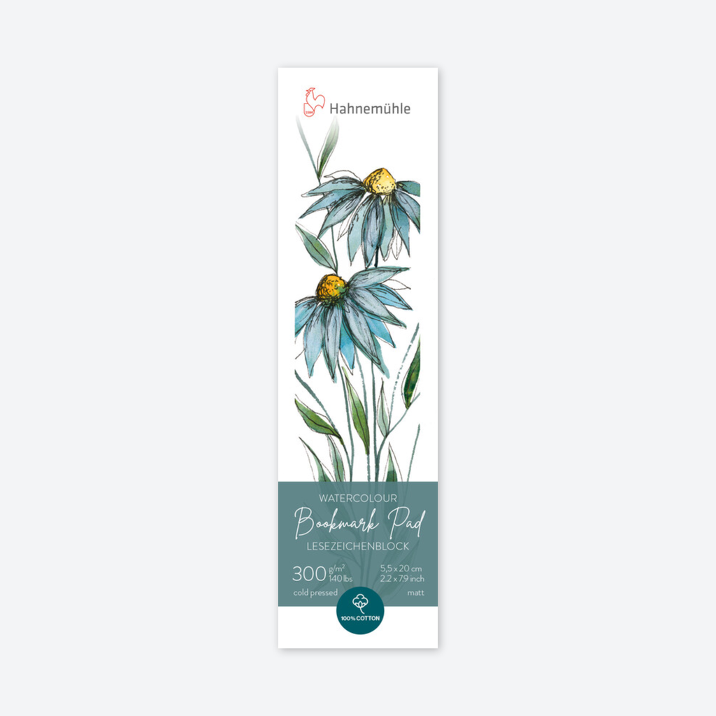 [HM_10625020] Hahnemühle, Bookmark Pad, 100% Cotton, 300gsm
