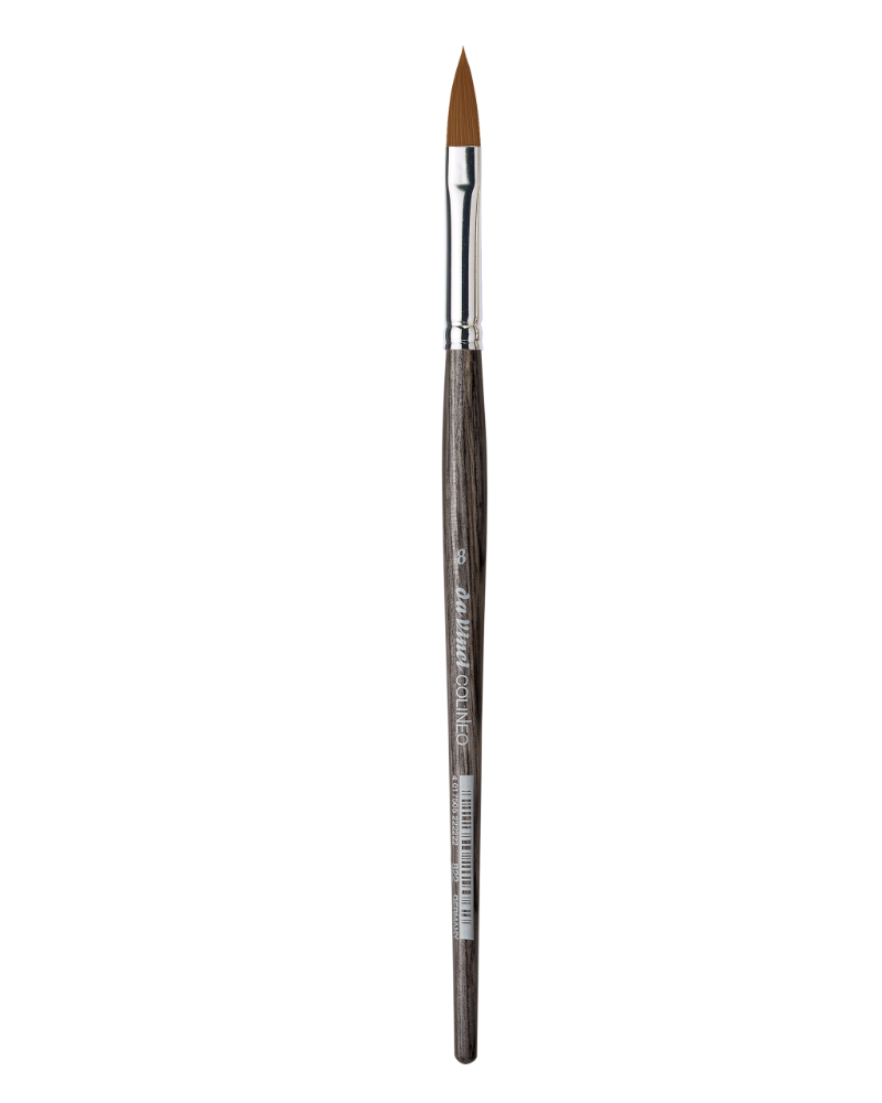 [VA_822-8] Da Vinci, COLINEO, 822 oval-pointed, Kolinsky Sable Synthetic Fibre (8)