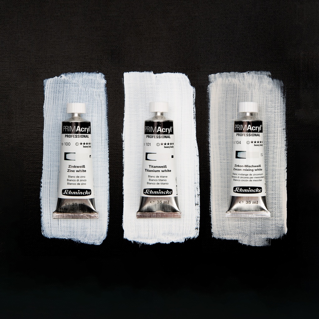 [SM_73731097] Schmincke, PRIMAcryl Box, White shades, 3 x 35 ml